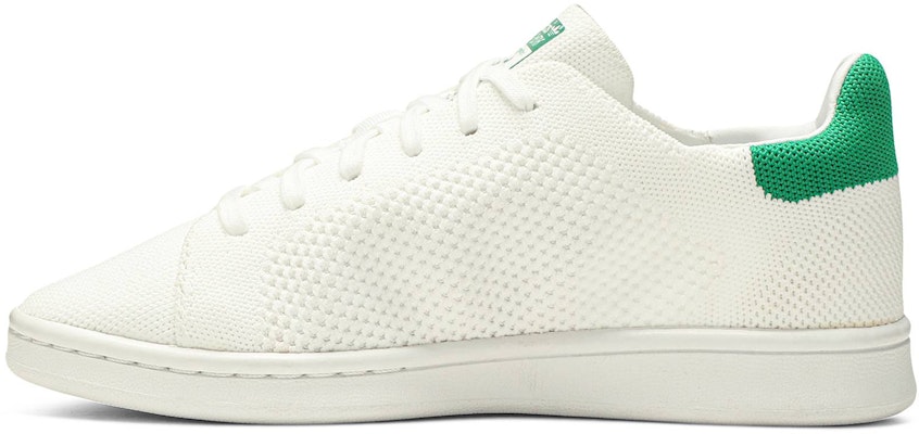 (Youth) adidas Stan Smith Primeknit J 'White Green' S75351 Lookbook (Youth) adidas Stan Smith Primeknit J 'White Green' S75351