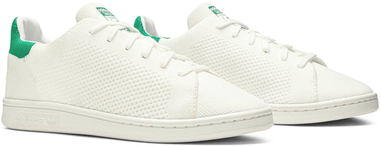 (JR) 阿迪达斯Stan Smith Primeknit J“白绿” S75351 Cheap (JR) 阿迪达斯Stan Smith Primeknit J“白绿” S75351