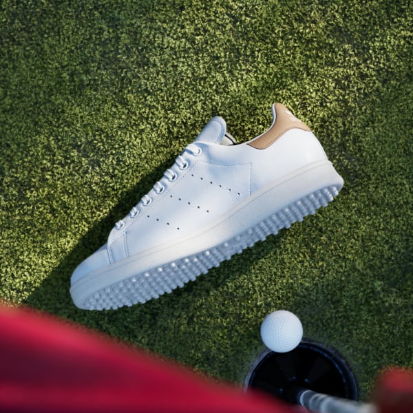 Cheap Adidas Stan Smith Golf Sin Tacos Blanco Nube/Color Proveedor/Blanco Hueso HP7077