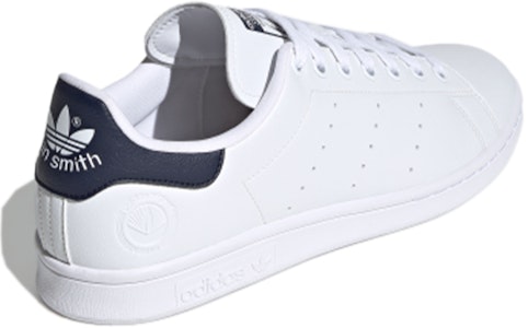 adidas Stan Smith Vegan 'Putih Navy Kolegiat' FU9611 Shop adidas Stan Smith Vegan 'Putih Navy Kolegiat' FU9611