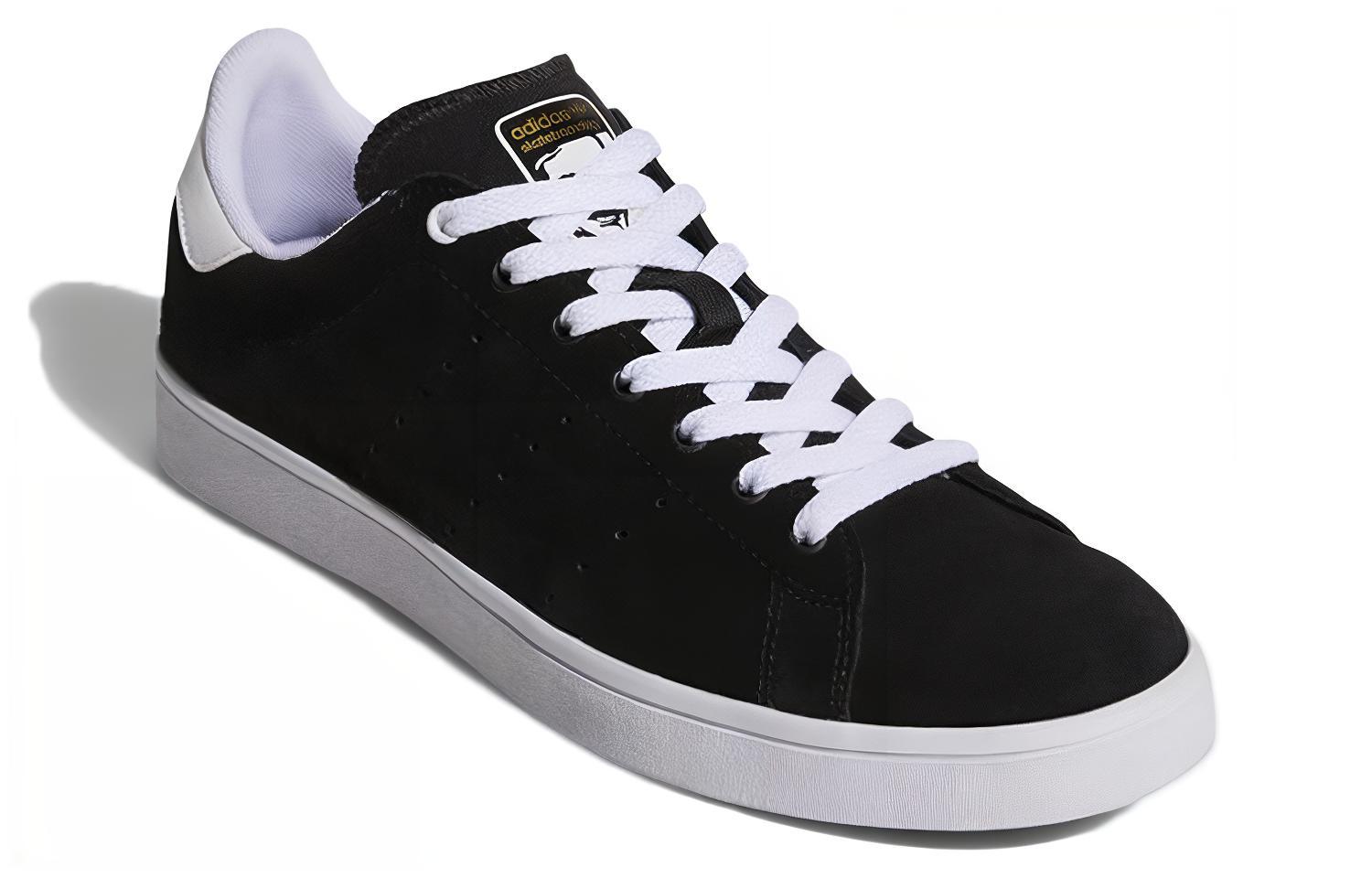 Lookbook 阿迪达斯斯坦史密斯Vulc '核心黑' BB8743