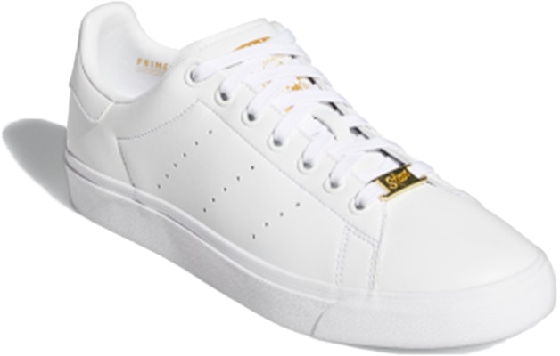 adidas Stan Smith Vulc 'Putih Emas Metalik' FX8063 Shop adidas Stan Smith Vulc 'Putih Emas Metalik' FX8063