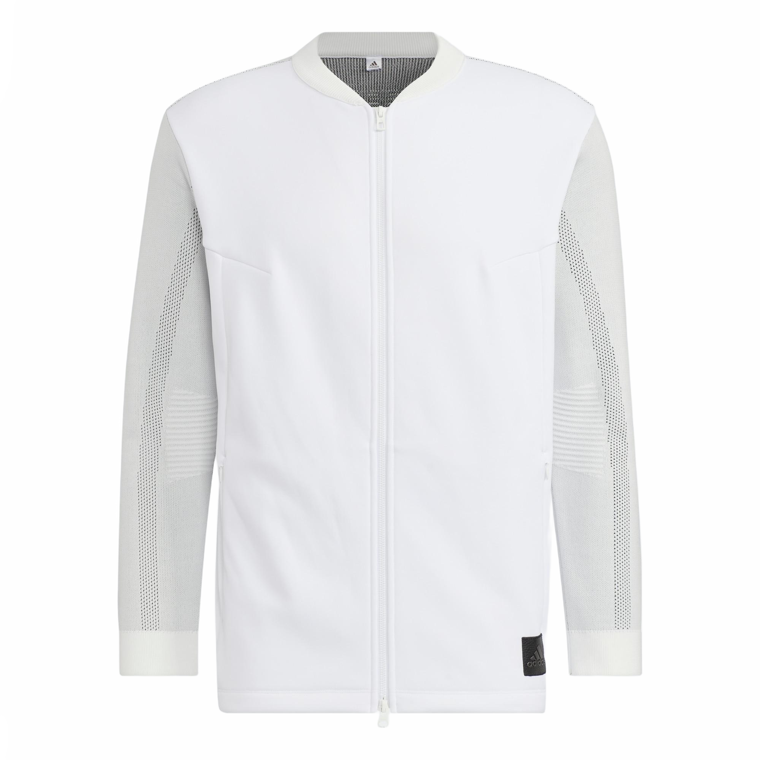adidas Statement Aeroknit White Casual Long-Sleeve Jacket HG1761