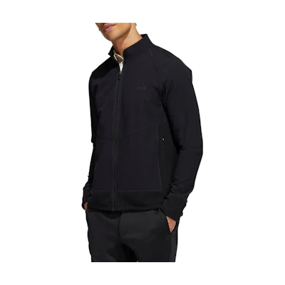 adidas Statement Full-Zip Jacket Black Sportswear with Logo Print HM7375