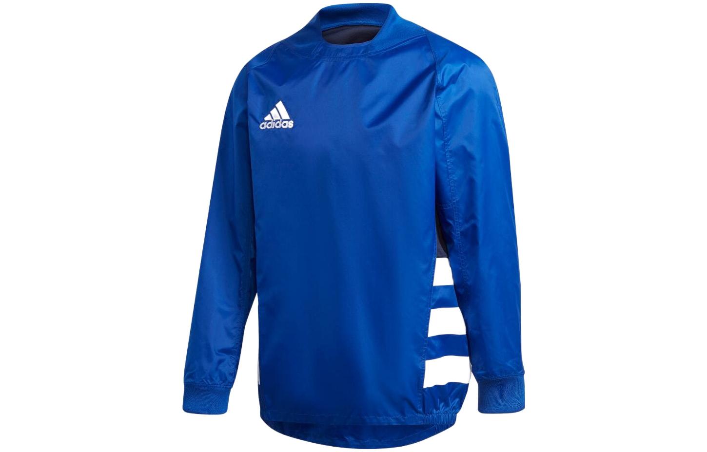 adidas Stella McCartney Embroidered Logo Striped Jacket Blue - Long Sleeve GL1152