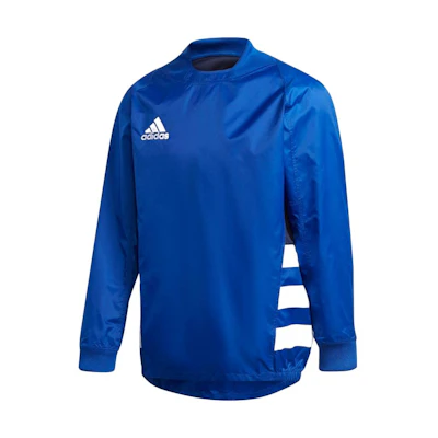 adidas Stella McCartney Embroidered Logo Striped Jacket Blue - Long Sleeve GL1152
