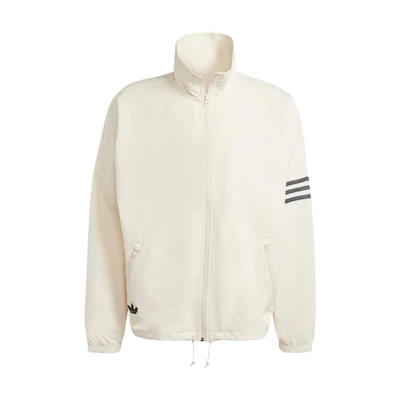 adidas STREET NEUCLASSICS Embroidered Logo Zip-Up Jacket White IV5355