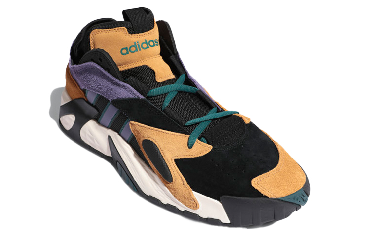 Lookbook adidas Streetball 'Negro Morado Marrón' FV4831