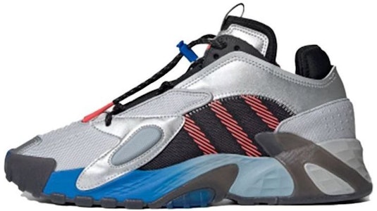 adidas originals Streetball 減震防滑 中筒 籃球鞋 男女同款 銀黑藍 Buy adidas originals Streetball 減震防滑 中筒 籃球鞋 男女同款 銀黑藍