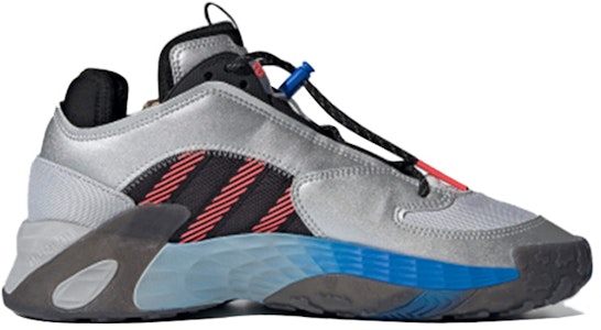 adidas originals Streetball 減震防滑 中筒 籃球鞋 男女同款 銀黑藍 Order adidas originals Streetball 減震防滑 中筒 籃球鞋 男女同款 銀黑藍