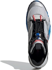 adidas originals Streetball 減震防滑 中筒 籃球鞋 男女同款 銀黑藍 Purchase adidas originals Streetball 減震防滑 中筒 籃球鞋 男女同款 銀黑藍