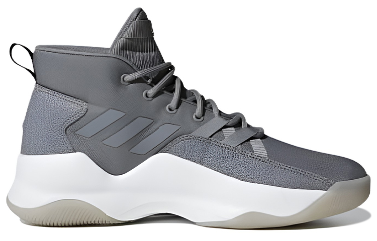 Order adidas neo Streetfire 防滑耐磨復古籃球鞋 灰色