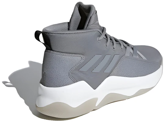 adidas neo Streetfire 防滑耐磨復古籃球鞋 灰色 Shop adidas neo Streetfire 防滑耐磨復古籃球鞋 灰色