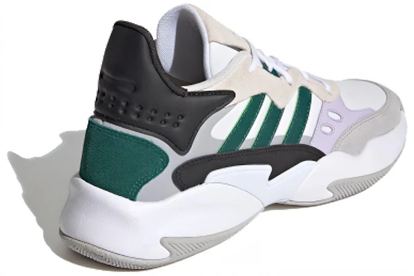 adidas neo STREETSPIRIT 2.0 防滑耐磨輕便 中筒 實戰籃球鞋 男款 灰綠 Lookbook adidas neo STREETSPIRIT 2.0 防滑耐磨輕便 中筒 實戰籃球鞋 男款 灰綠