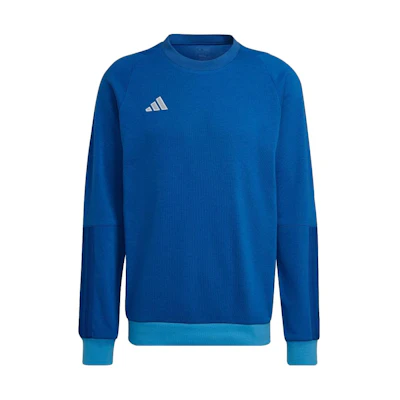 adidas Striped Colorblock Crewneck Sweatshirt Blue HU1325