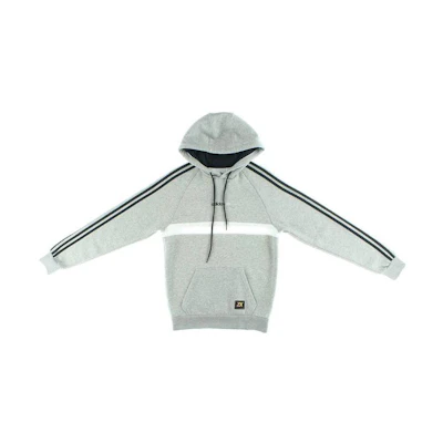 adidas Striped Hoodie Long Sleeve - Grey GK1967