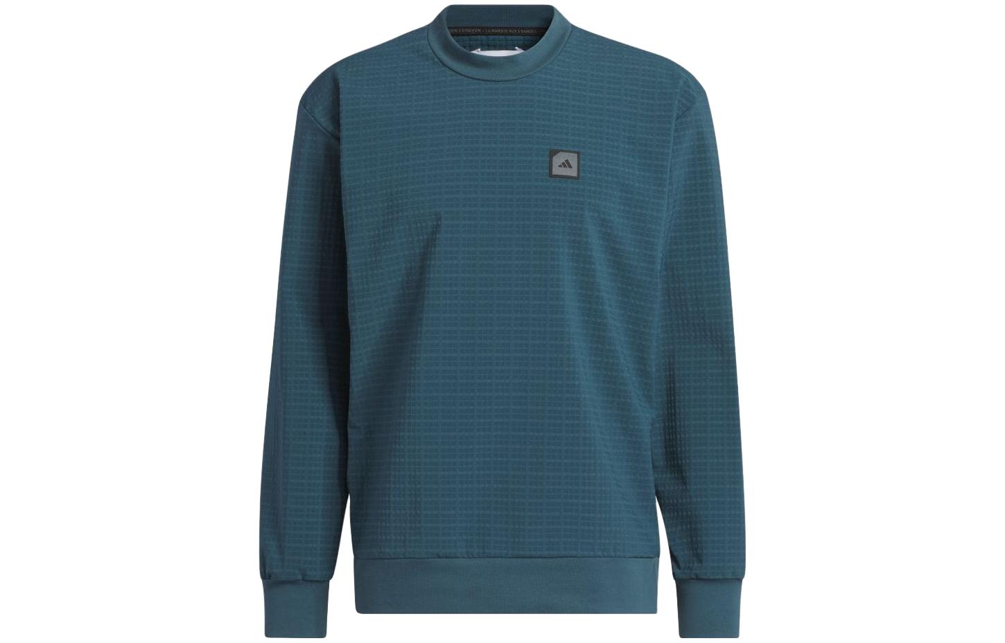 adidas Striped Letter Print Crewneck Sweatshirt Arctic Night IB1966