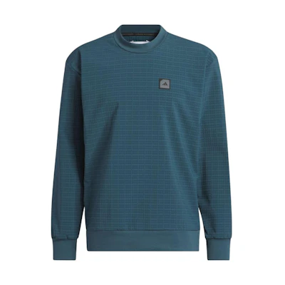 adidas Striped Letter Print Crewneck Sweatshirt Arctic Night IB1966