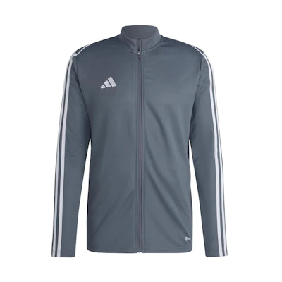 adidas Striped Logo Embroidered Zip-Up Retro Track Jacket Blue () HS3504