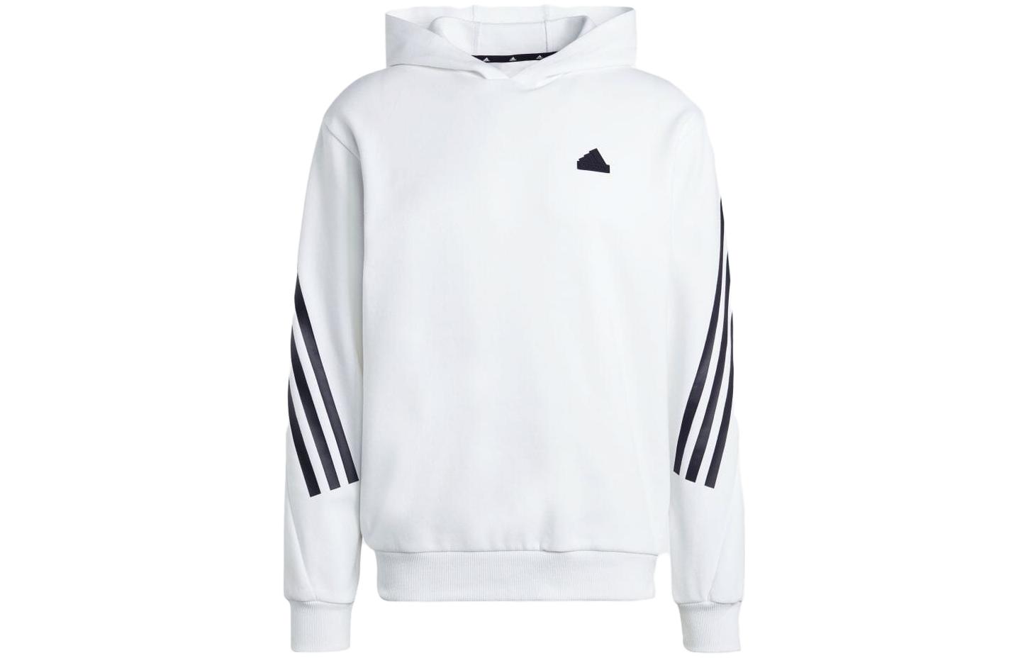 adidas Striped Logo Print Hoodie Japan Edition White IC6720-JAPAN