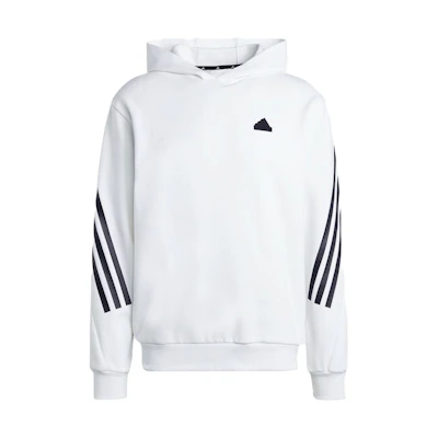 adidas Striped Logo Print Hoodie Japan Edition White IC6720-JAPAN