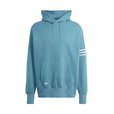 adidas Striped Print Pullover Hoodie Japanese Edition Teal IL2515-JAPAN