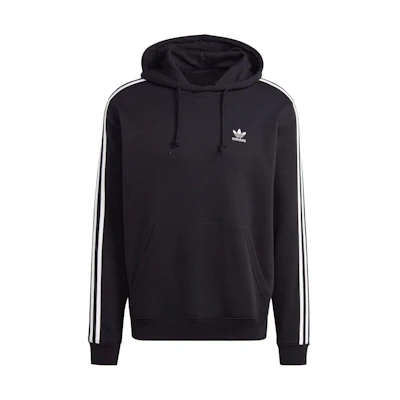 adidas Striped Pullover Hoodie Japan Edition Unisex Black IM2088-JAPAN