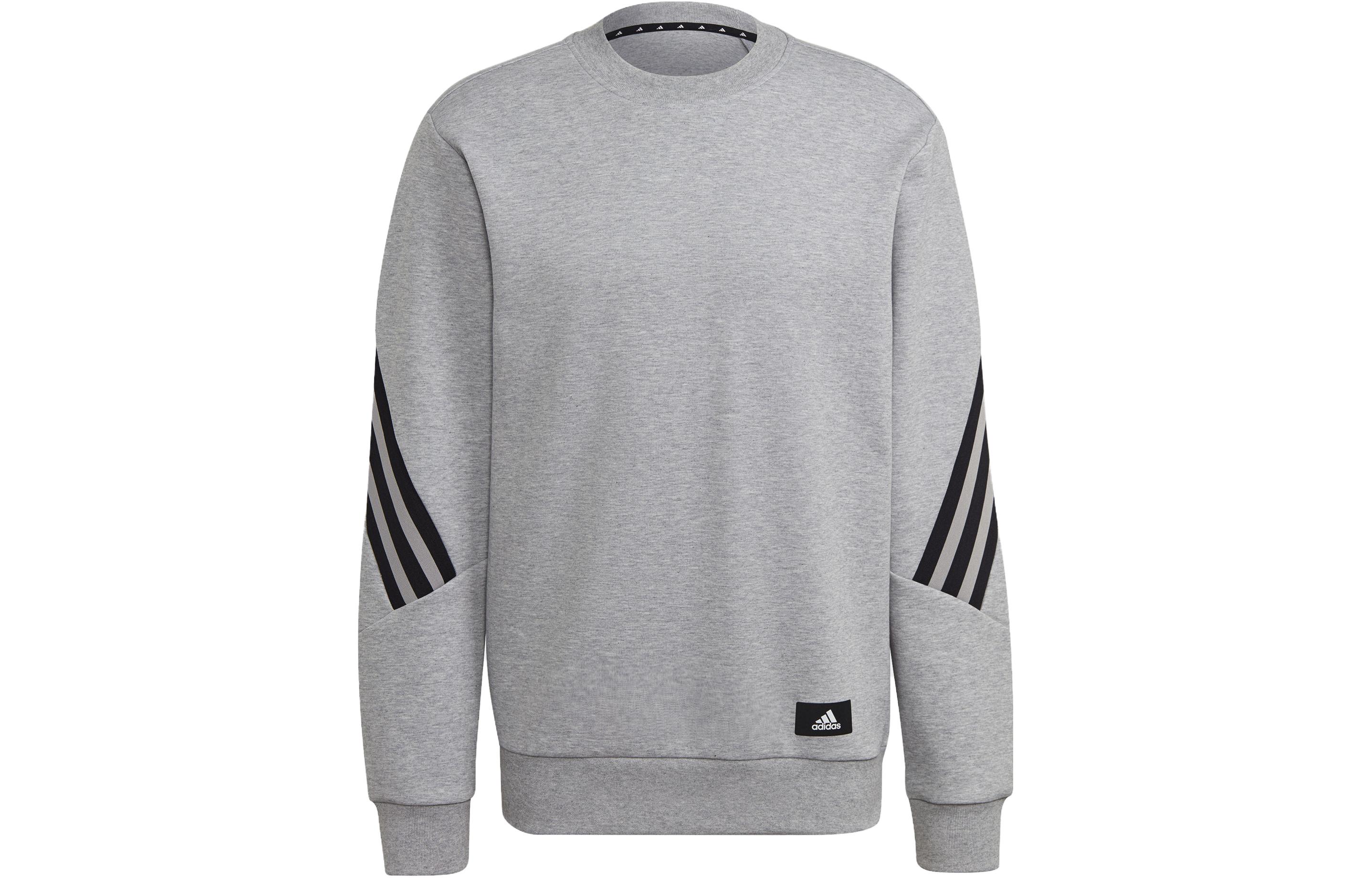adidas Striped Sweatshirt Gray HB1418