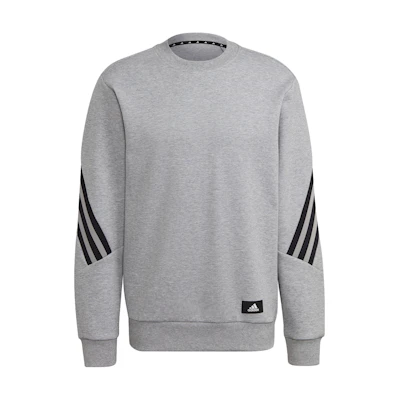 adidas Striped Sweatshirt Gray HB1418
