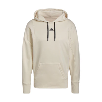 adidas Studio Lounge Cotton Blend Hoodie Off-White Pullover HB0483