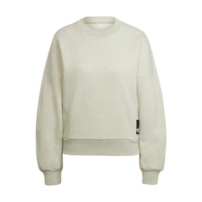 adidas Studio Lounge Sweatshirt Unisex Casual Pullover Light Green HE4152
