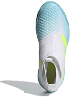 adidas Stycon 無鞋帶中幫跑步鞋 男款 白藍綠 Purchase adidas Stycon 無鞋帶中幫跑步鞋 男款 白藍綠