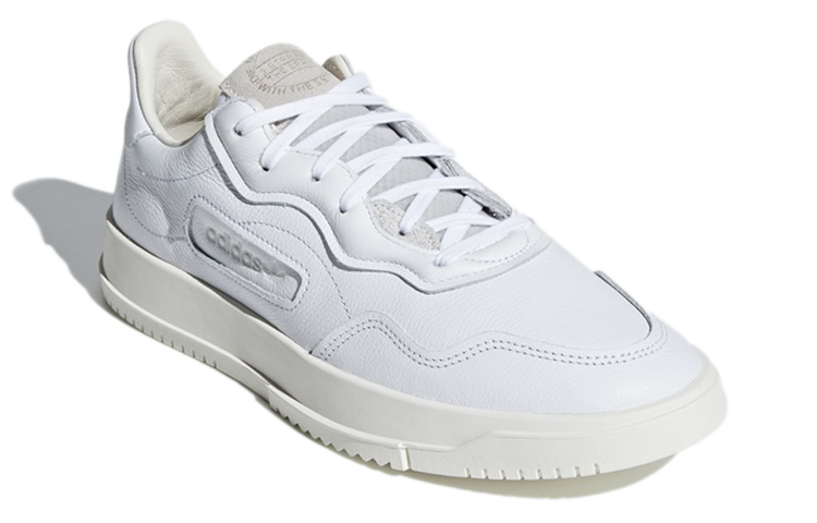 Lookbook adidas Super Court Premiere 'Triple White' Putih Polos BD7583