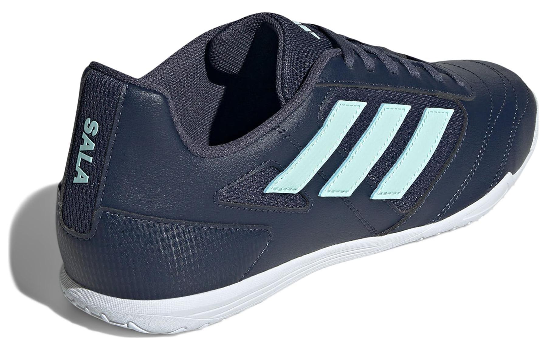 Shop adidas Super Sala 2 輕便耐磨 足球鞋 男款 藍色