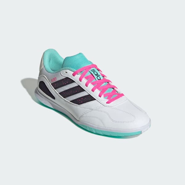 Purchase Adidas Super Sala Competition 3 室內足球鞋 白色/黑色/閃電藍 JR5397