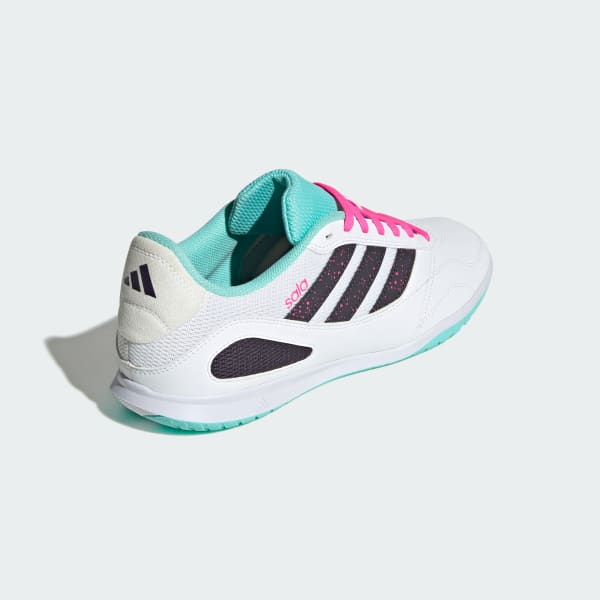 Details for Adidas Super Sala Competition 3 室內足球鞋 白色/黑色/閃電藍 JR5397