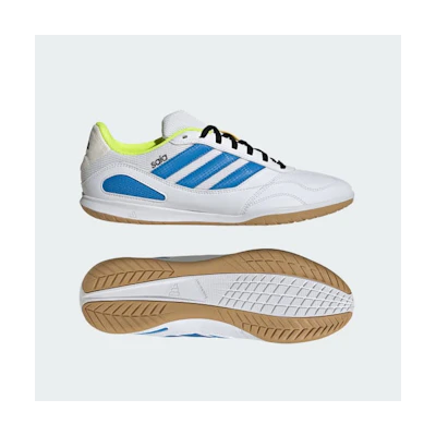 Adidas Super Sala Competition III Indoor Football Shoes Cloud White/Lucid Ray Blue/Solar Yellow