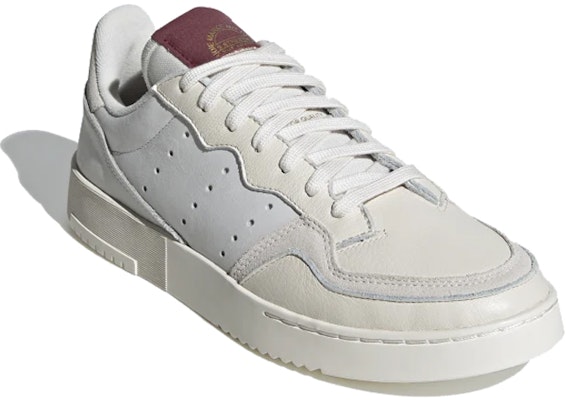 adidas Supercourt 'Chalk White Burgundy' EF5868 Order adidas Supercourt 'Chalk White Burgundy' EF5868