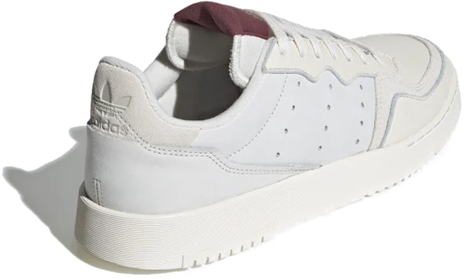 adidas Supercourt 'Chalk White Burgundy' EF5868 Lookbook adidas Supercourt 'Chalk White Burgundy' EF5868