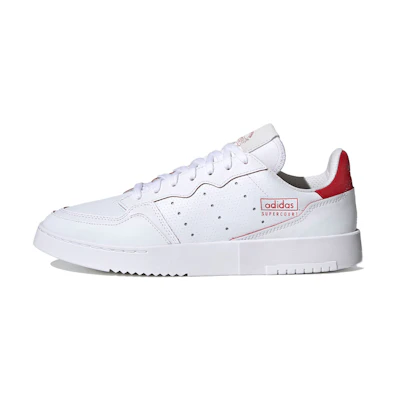 adidas Supercourt 'Cloud White Scarlet'