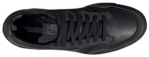 adidas originals Super Court 輕便 低筒 滑板鞋 男女款 黑色 Shop adidas originals Super Court 輕便 低筒 滑板鞋 男女款 黑色