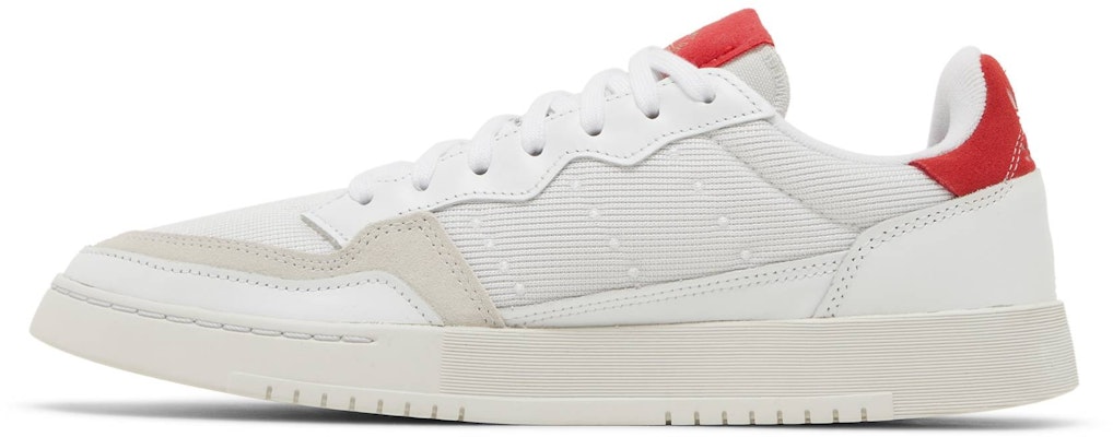adidas Supercourt 'White Scarlet' EF5881 Lookbook adidas Supercourt 'White Scarlet' EF5881