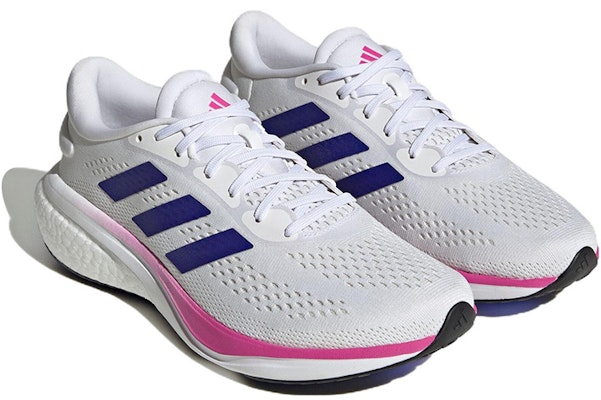 adidas Supernova 2.0 'White Lucid Blue Fuchsia' HQ9939 Lookbook adidas Supernova 2.0 'White Lucid Blue Fuchsia' HQ9939