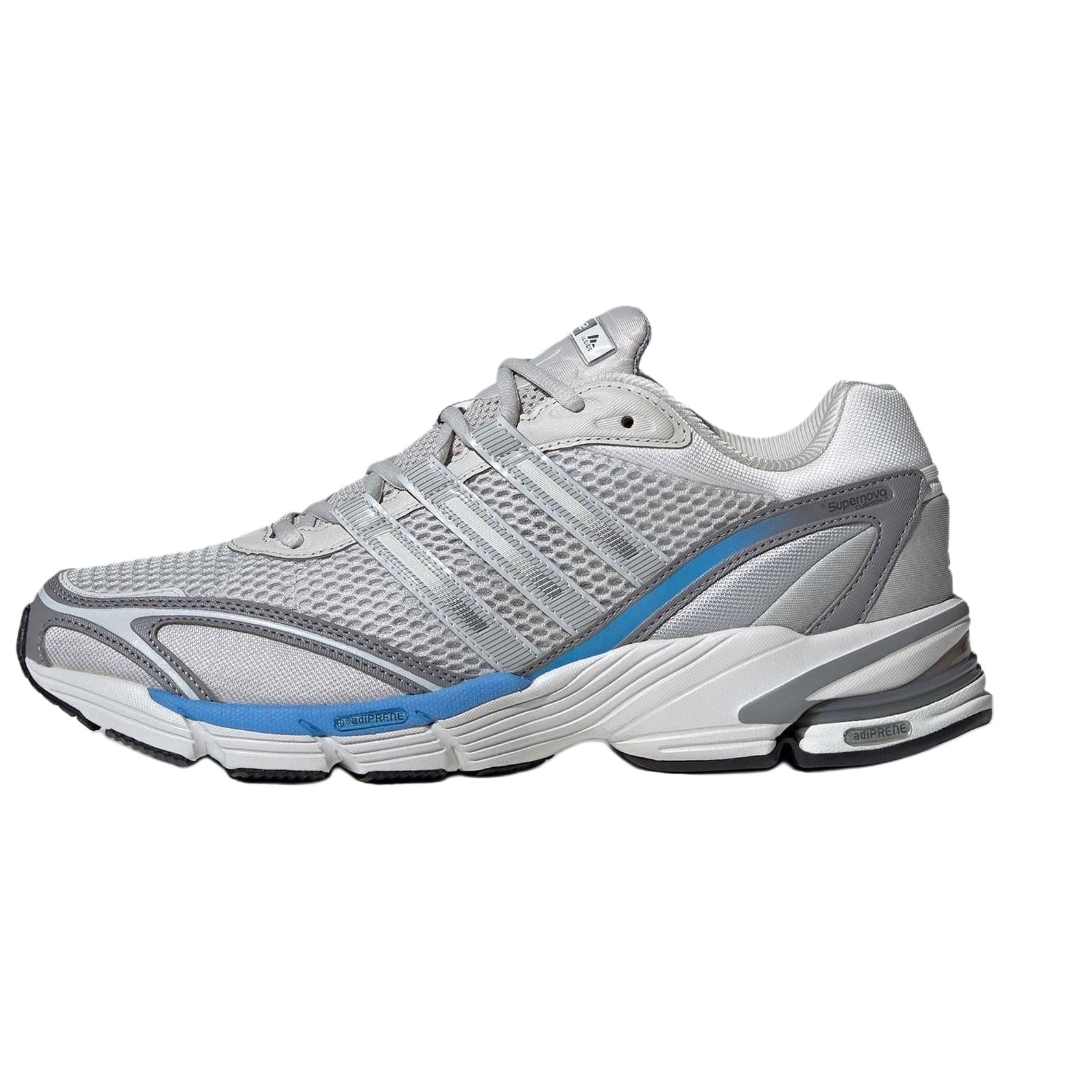 adidas Supernova Cushion 7 Grey Blue Low-Top Running Shoes Anti-Slip IF1819