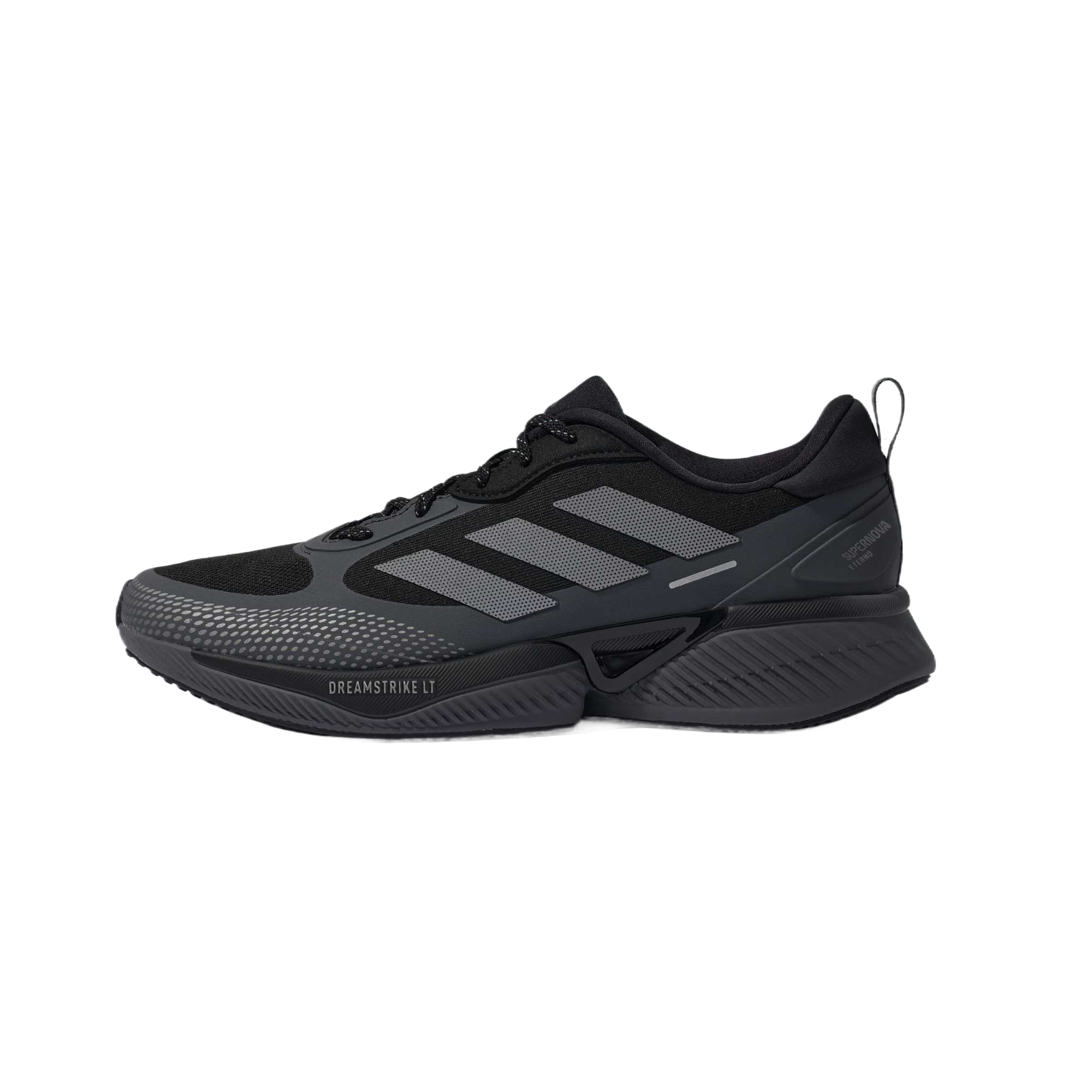 adidas Supernova Eterno Black Low-Top Running Shoes Casual Comfort Style JP9700