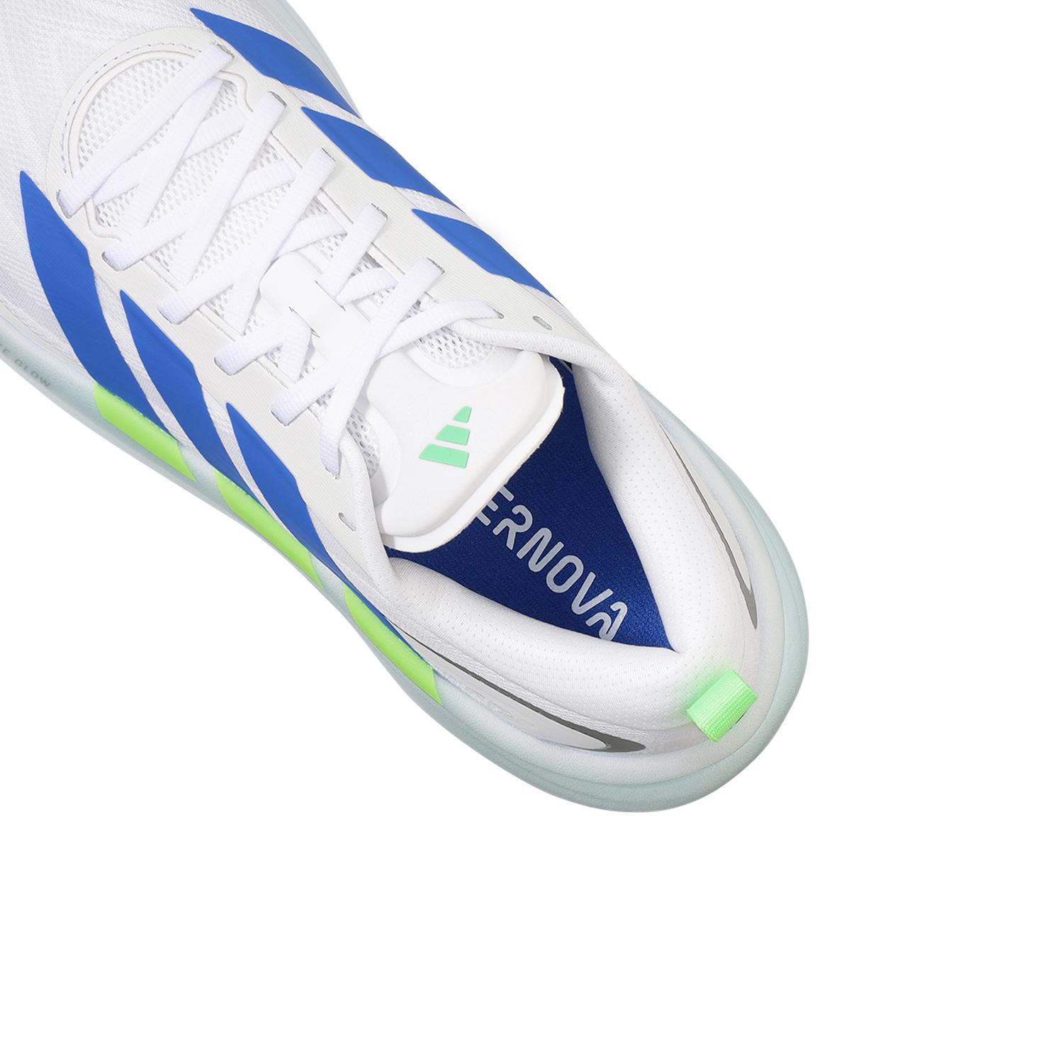 Sizing adidas Supernova Glide 跑鞋/藍色/萊姆綠 KJ8758