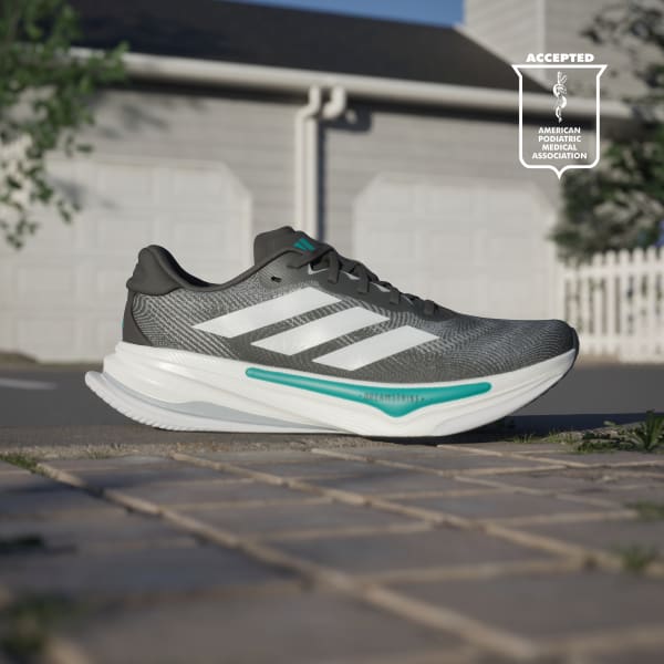 Shop Adidas Supernova Prima 2 黑白純藍 跑鞋 JS1887