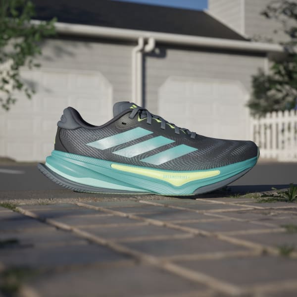 Order Adidas Supernova Prima 2 運動鞋 深灰/薄荷綠/亮黃 JR3197