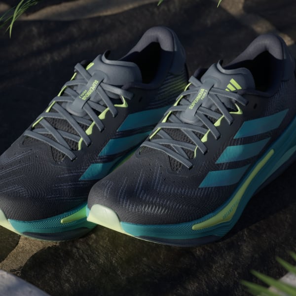 Cheap Adidas Supernova Prima 2 運動鞋 深灰/薄荷綠/亮黃 JR3197