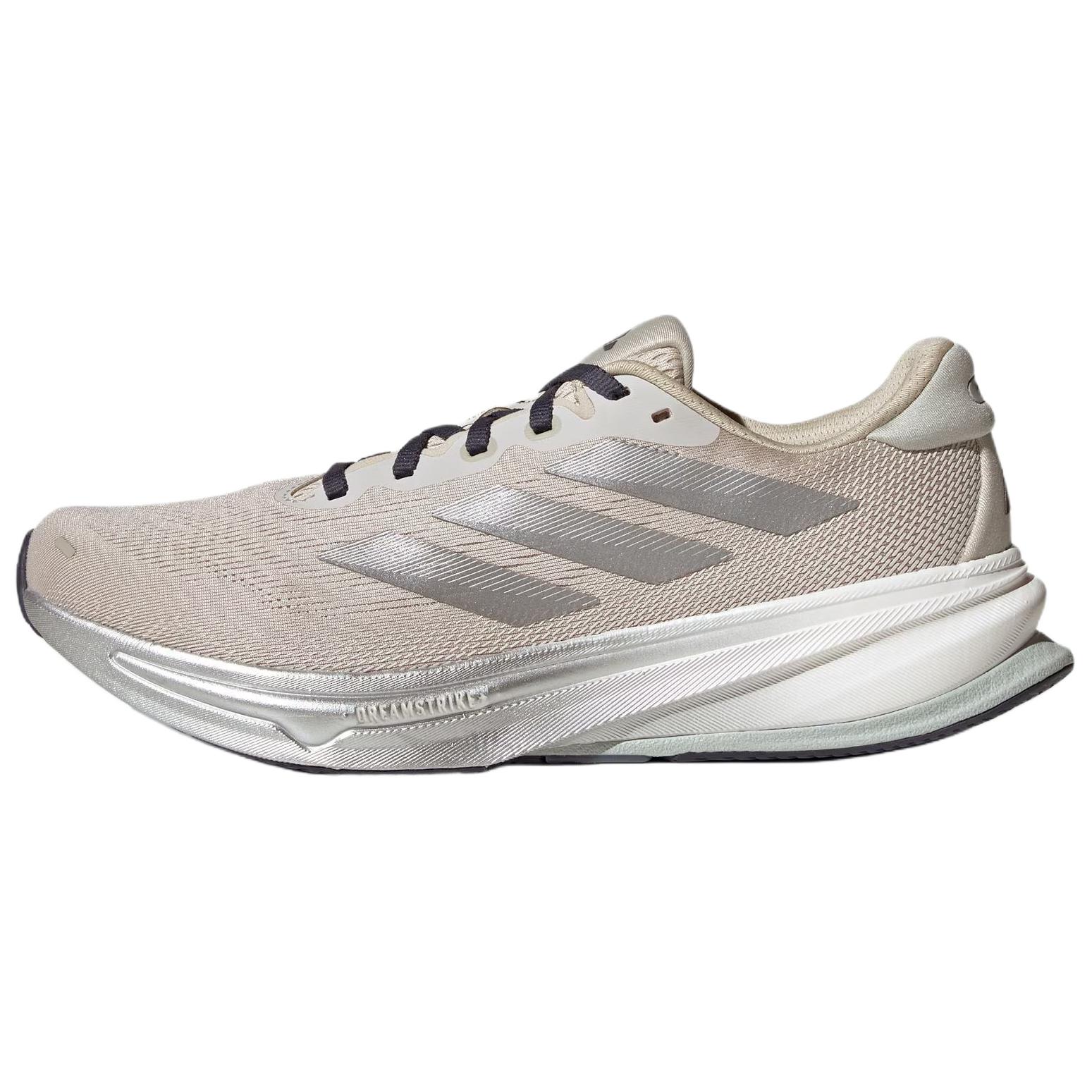 adidas Supernova Rise 2 Brown Silver Low-Top Casual Running Shoes. HQ7415